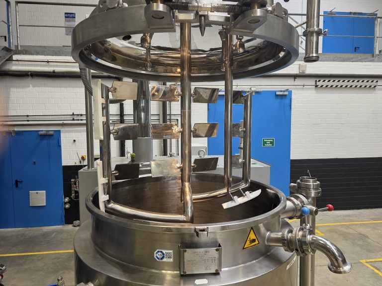 Rührwerk eines Homogenisiermischers (Symex CML500)